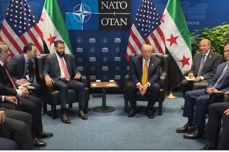 President Trump in a Bilateral Meeting