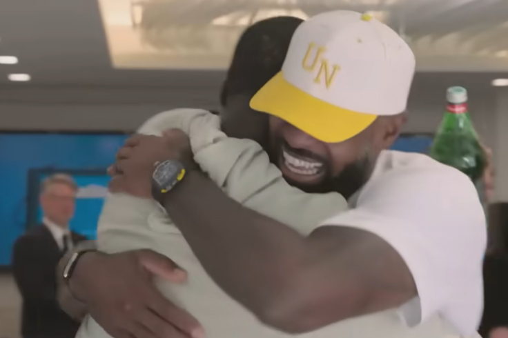LeBron James and Draymond Green
