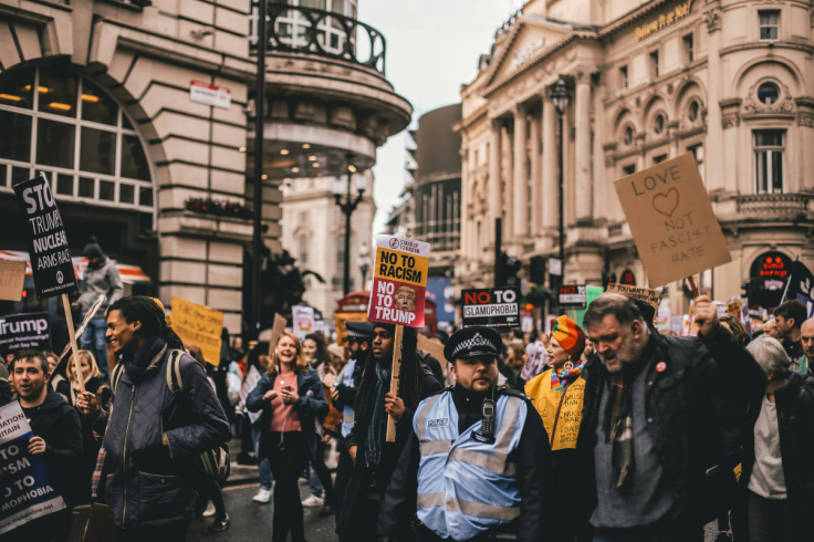 Muslim UK - protest