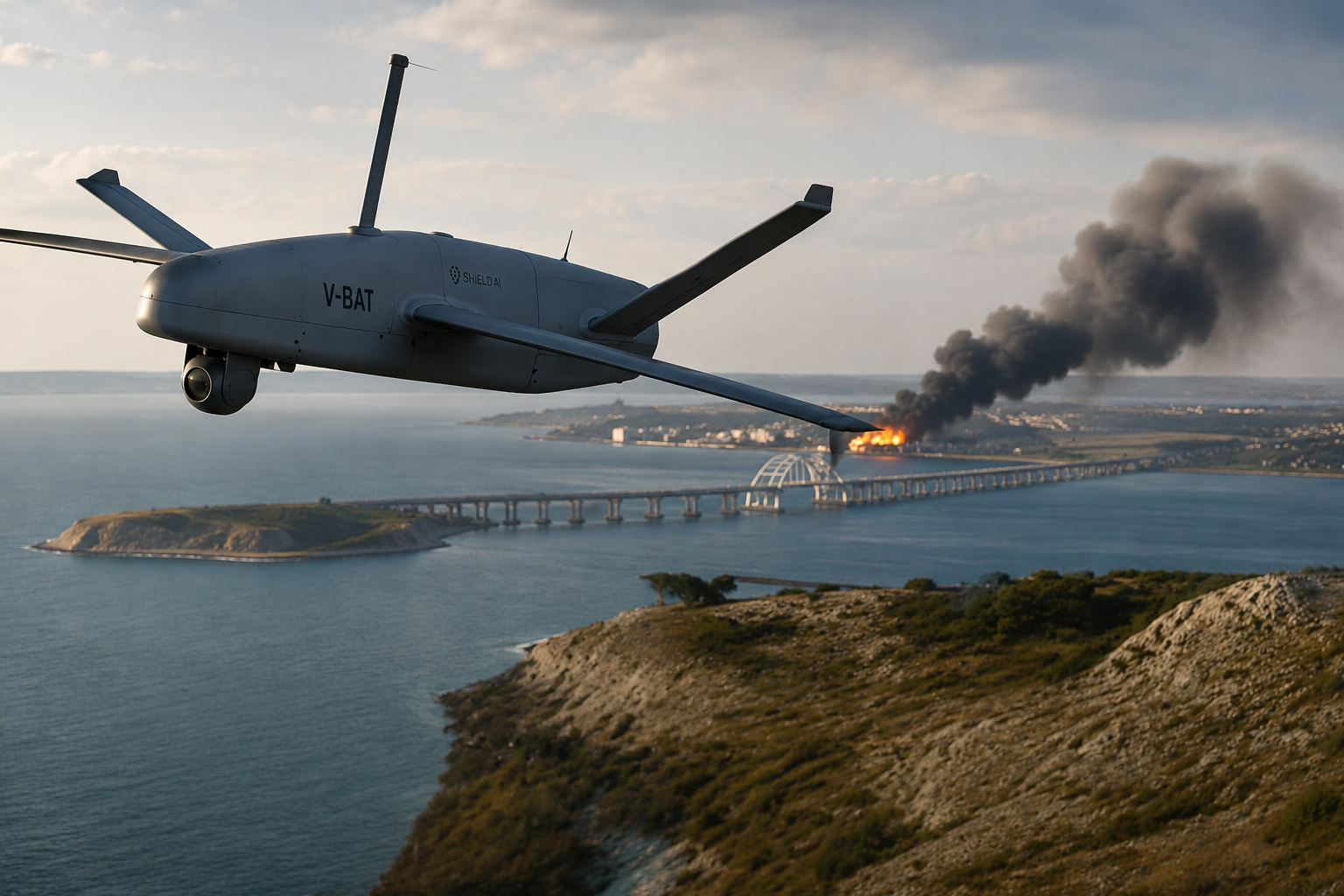 Revealed: Secret US Artificial Intelligence Drones Are Helping Ukraine Trap Russia in Crimea