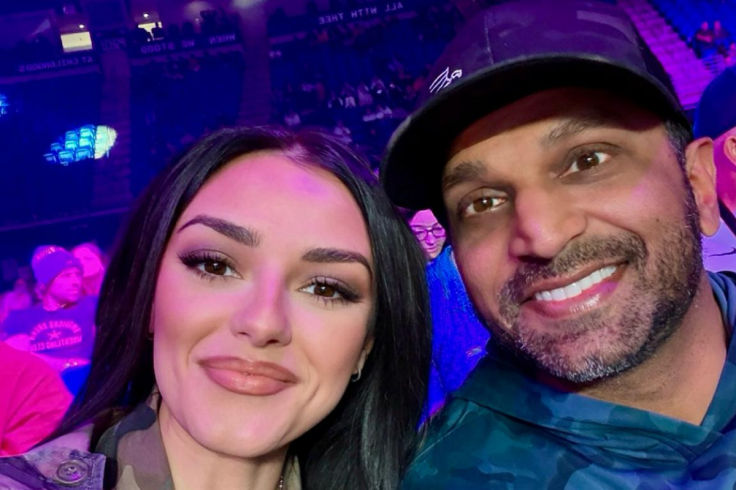Kash Patel and Alexis Wilkins