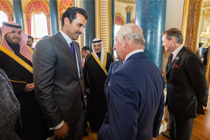 King Charles and Sheikh Tamim