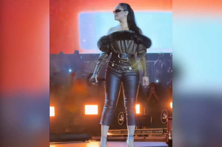 Rihanna on stage