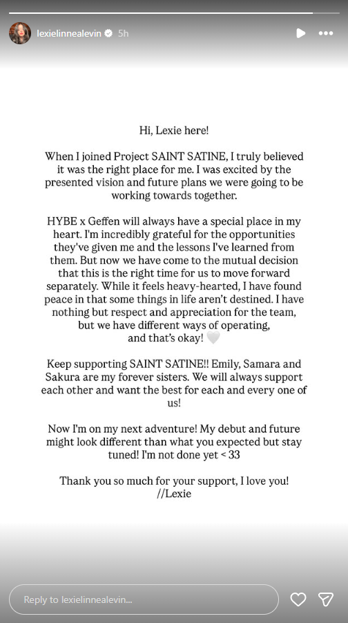SAINTSATINE's Lexie