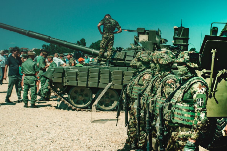 Russian soldiers hazing