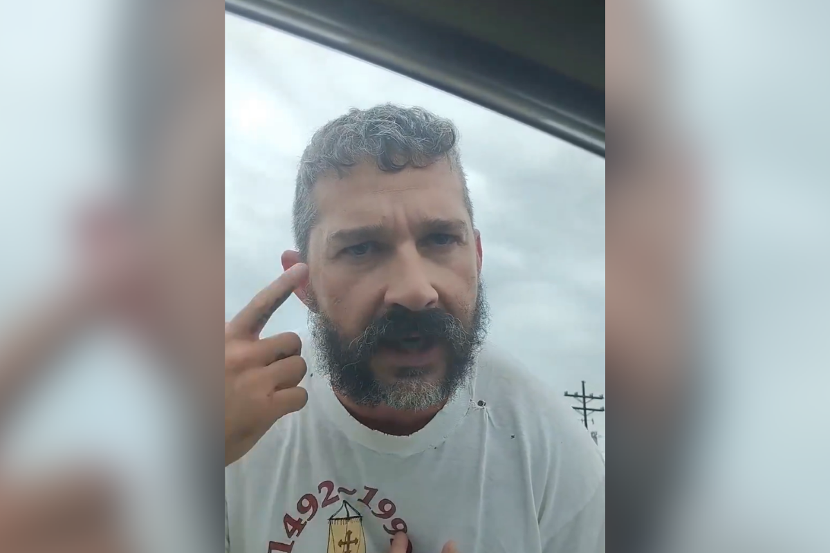 Woman claims Shia LaBeouf randomly confronted her in her car and accused her of stalking, but people turn on her after the video goes viral