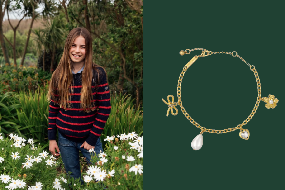 Princess Charlotte Wimbledon bracelet