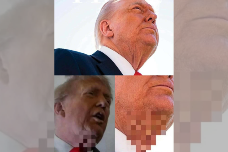 Trump's Neck Photo