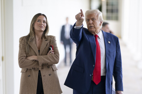 Margo Martin and Donald Trump