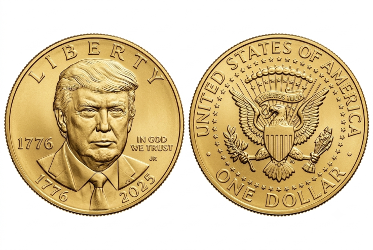 DONALD TRUMP $1 COIN