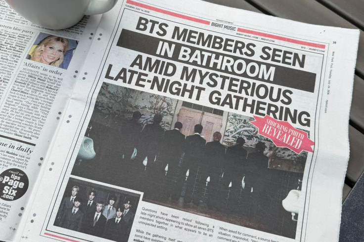 BTS NORMAL tabloid ads