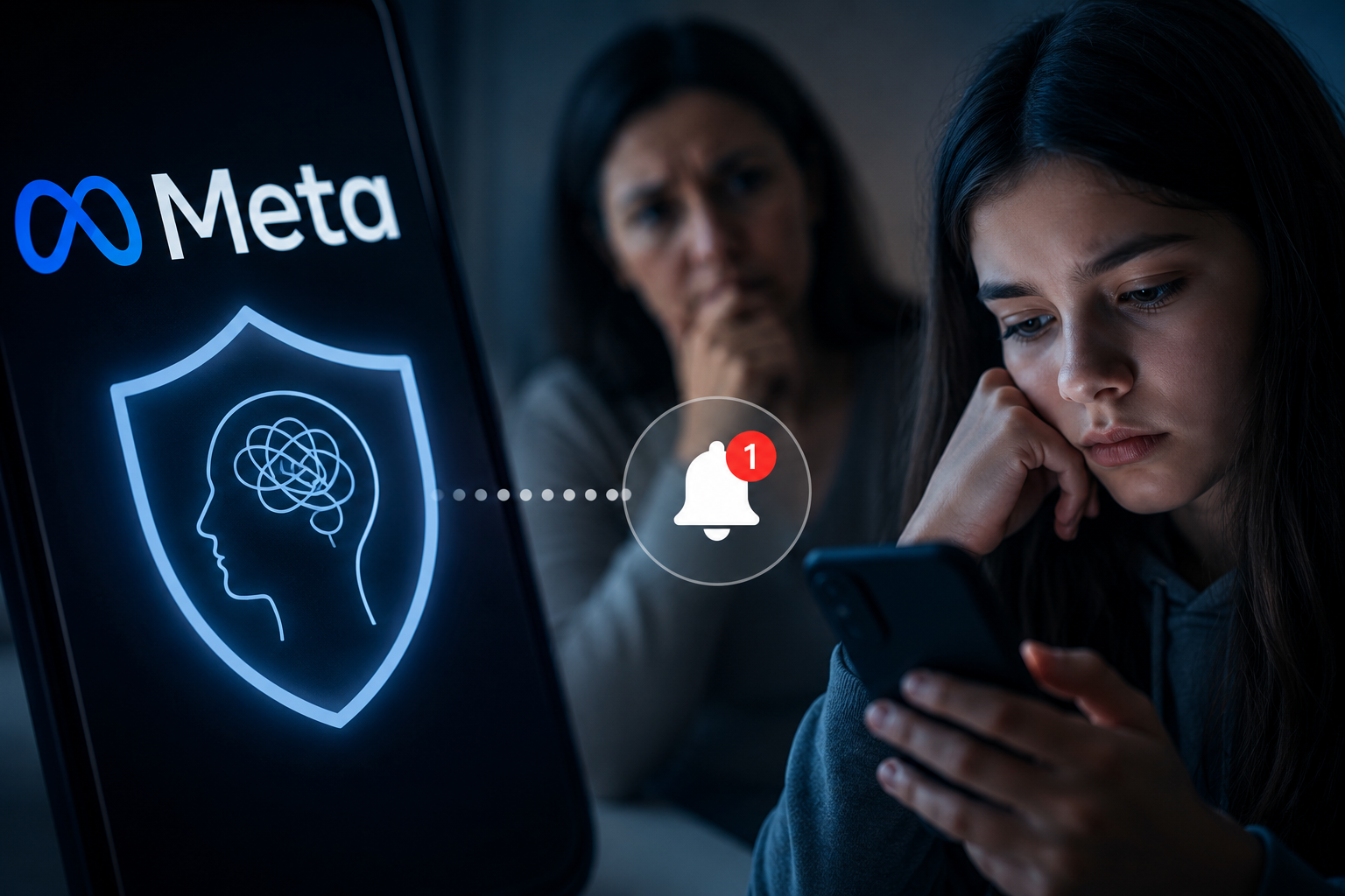 Meta AI Will Break Teen Chat Privacy to Alert Parents Over Suicide and Self-Harm Fears