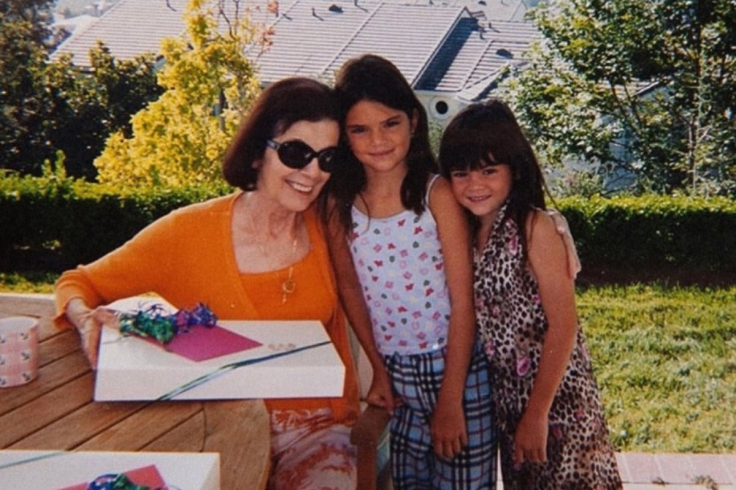 Mary Jo 'MJ' Shannon With Young Kendall and Kylie Jenner