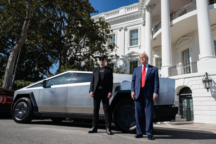 Elon Musk With Donald Trump At The White House
