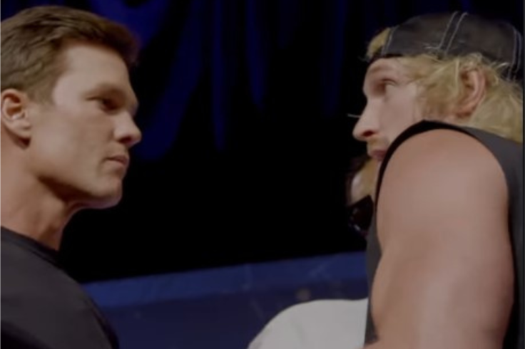 Logan Paul and Tom Brady