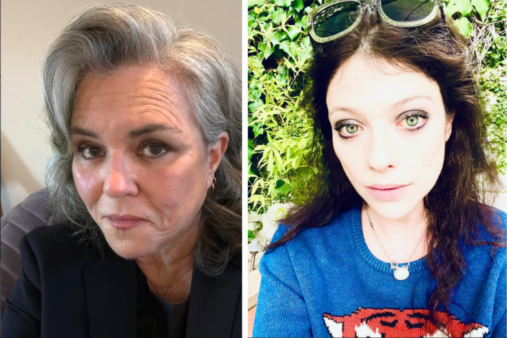 Rosie O'Donnell (left) and Michelle Trachtenberg (right)