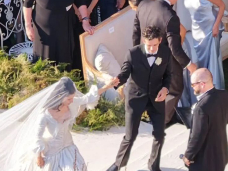 Matty Healy and Gabbriette's wedding