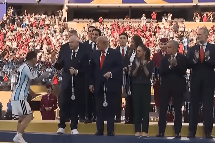CRISTIAN ROMERO DONALD TRUMP FIFA CONTROVERSY