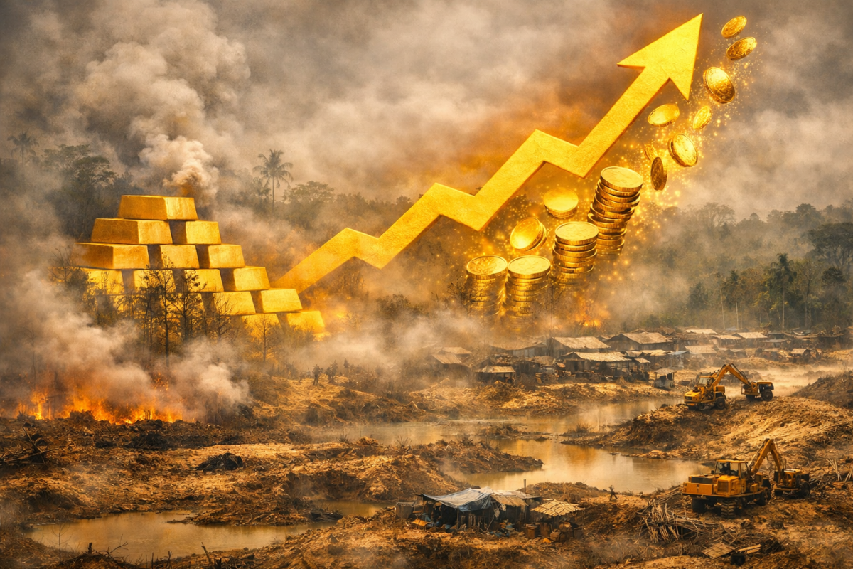 Record Gold Prices Fuelled by Trump's Trade Turmoil Driving New Amazon Mining Invasion