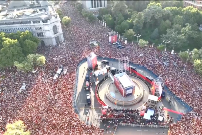 World Cup Champions - Madrid, Spain