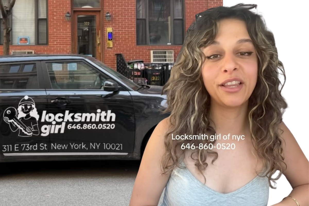 Sahar Yona, founder of Locksmith Girl of NYC