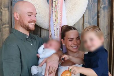 Emilie Kiser and her family