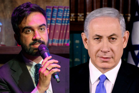 Zohran Mamdani and Benjamin Netanyahu