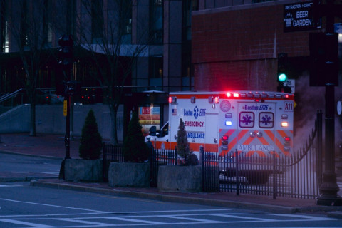 crime scene ambulance