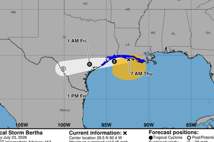 Tropical Storm Bertha