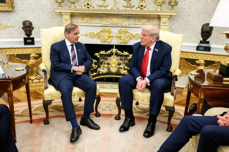 Shehbaz Sharif and Donald Trump