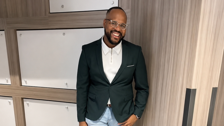 Southwest Airlines flight attendant Lorenzo Thompson