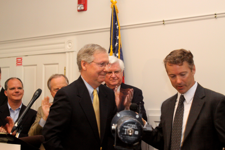 Mitch McConnell and Rand Paul