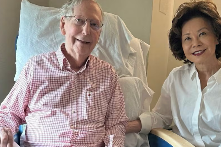Mitch McConnell and Elaine Chao
