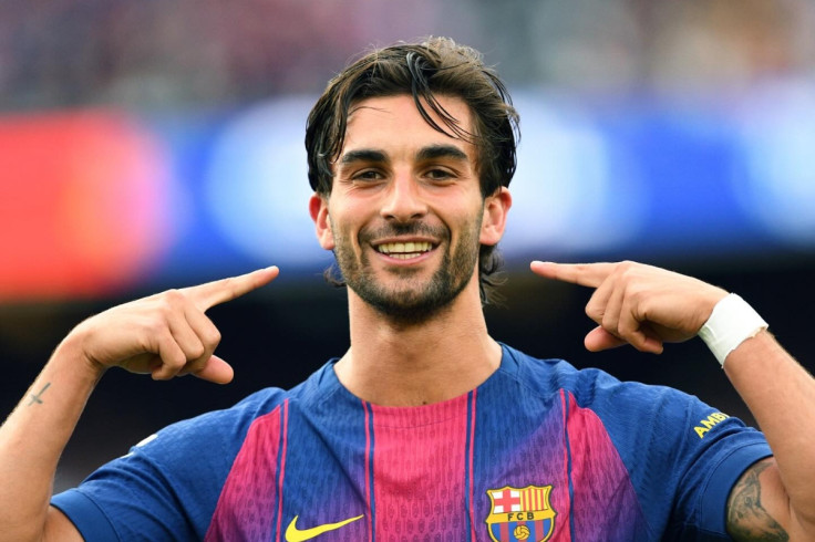 Ferran Torres smiling