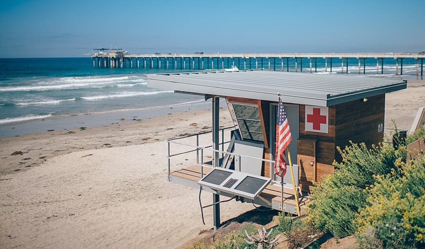 San Diego beach