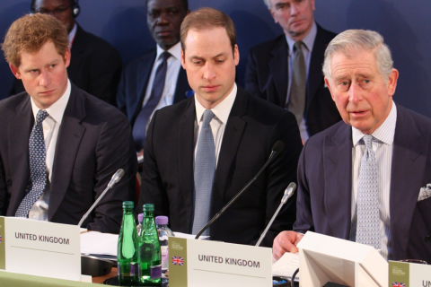 King Charles, Prince William, and Prince Harry