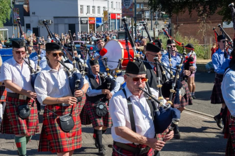 The Laidlaw Memorial Pipe Band