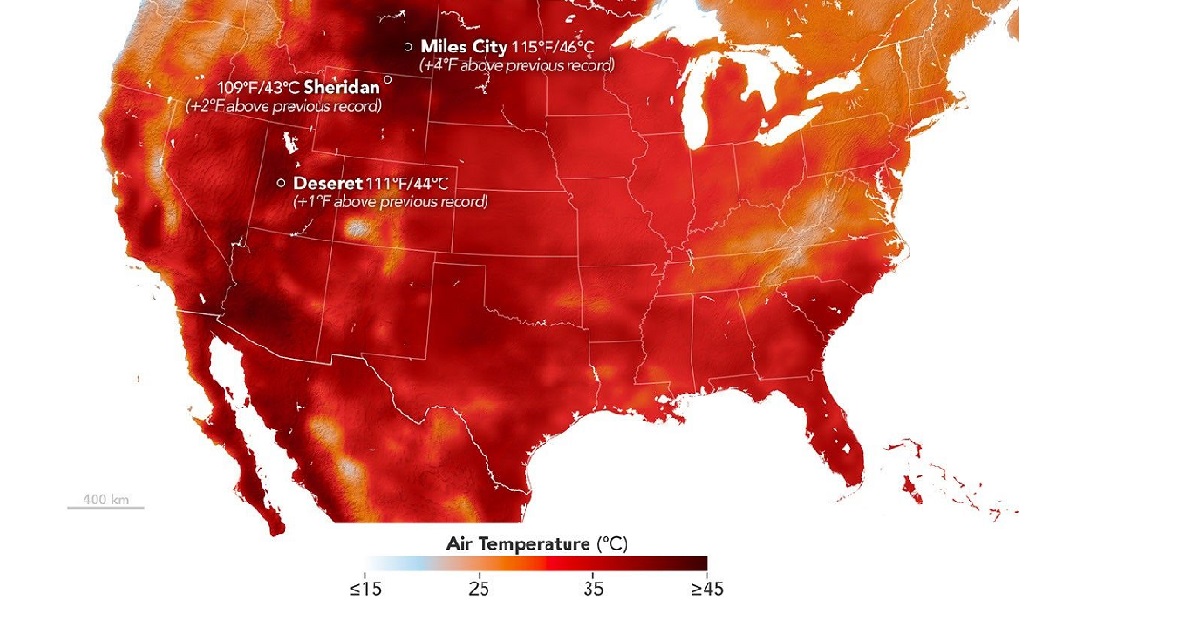Heat Dome Tracker: US Cities Top Temperatures Reach 119F, Heat Wave Breaks Record