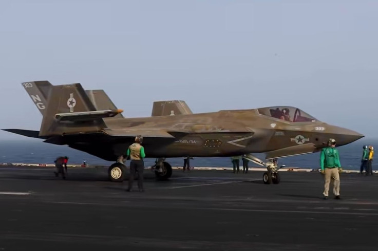 US Marine Corps F-35C stealth fighter jet