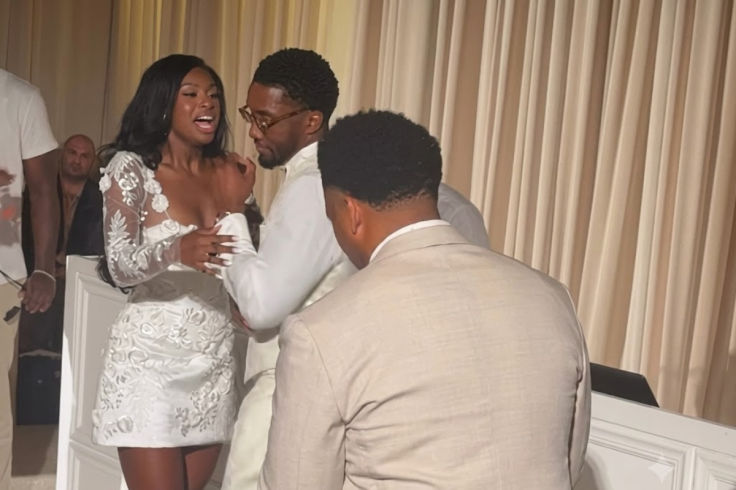 Coco Jones and Donovan Mitchell