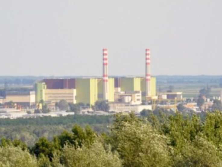 Hungary Power Plant - Danube River