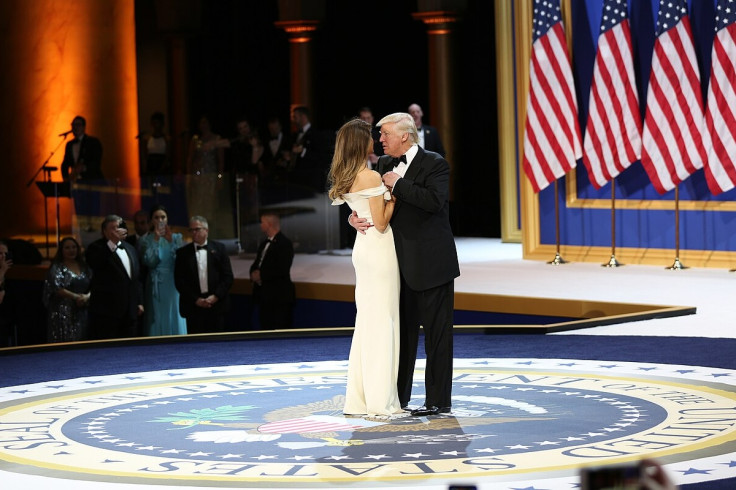 Donald and Melania