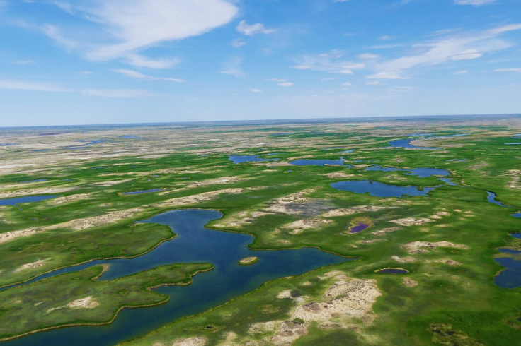 The Ile-Balkhash nature reserve.