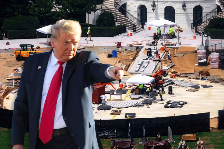 Trump White House Helipad
