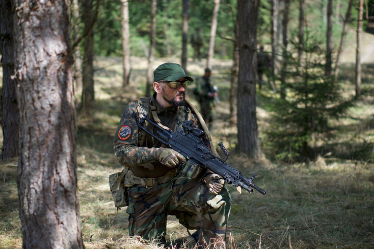 Russian serviceman