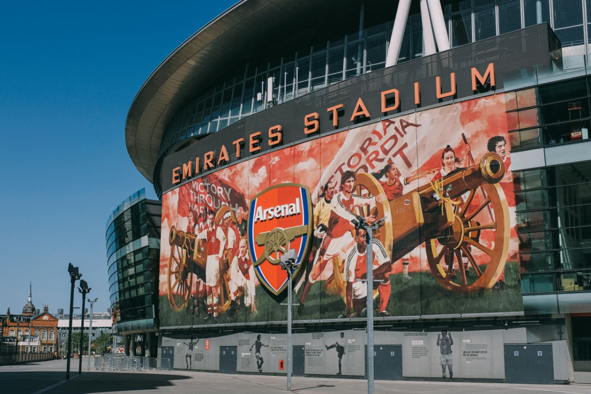 Emirates Stadium, home stadium of Arsenal FC