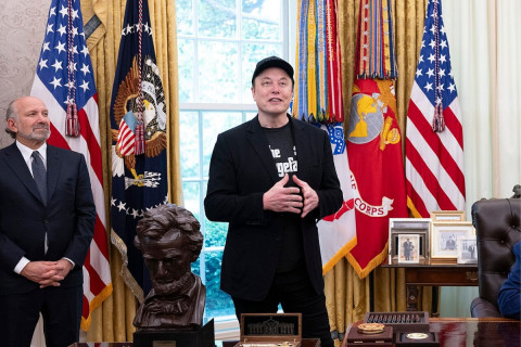Elon Musk at the White House