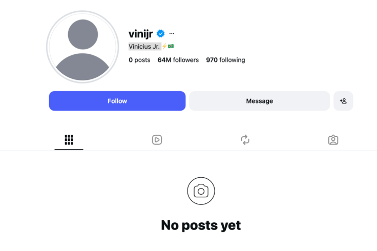 Vinicius Jr. Instagram