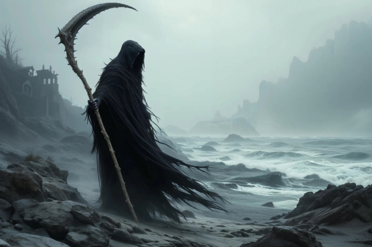 Man dressed as 'Grim Reaper' in a Welsh hospital arrested