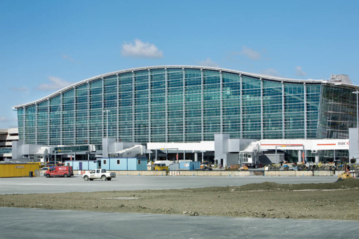 Fire at Heathrow Airport